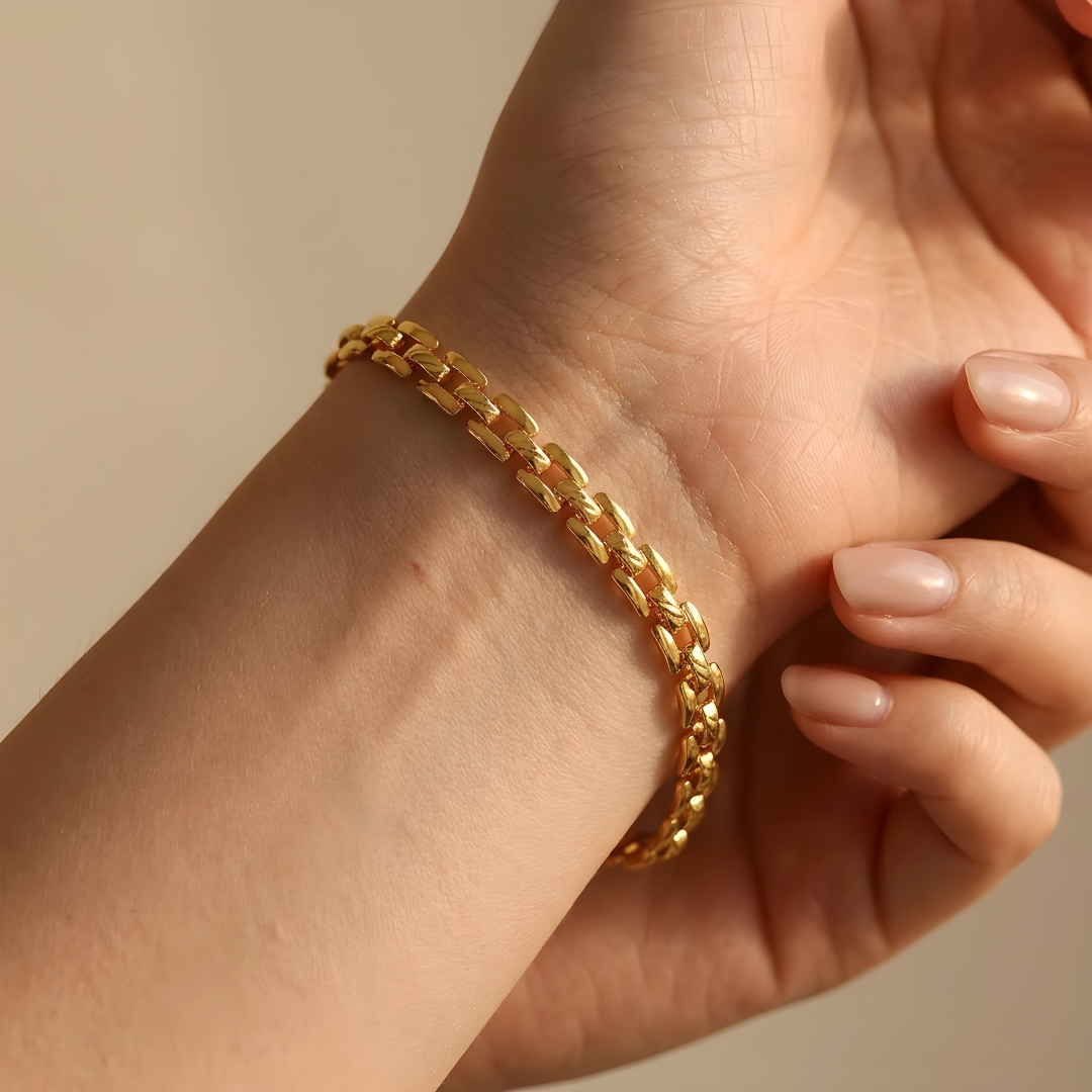Pulsera Lazo Dorado- Madre & Hija