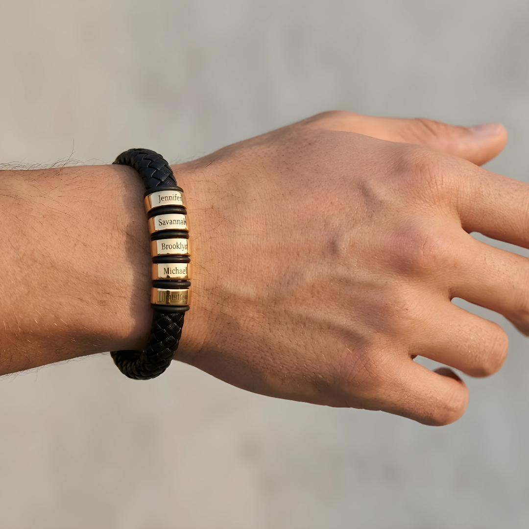Pulsera Papá, Mi Orgullo- Personalizable