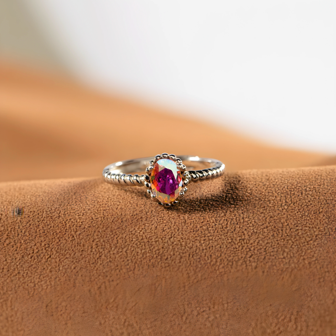 Anillo Topacio Místico