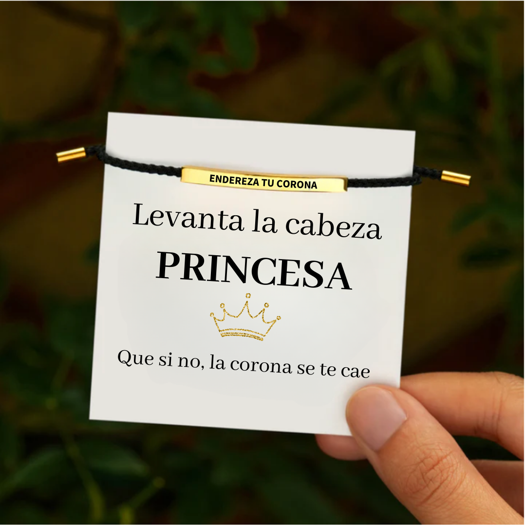 Pulsera Princess - Endereza tu corona