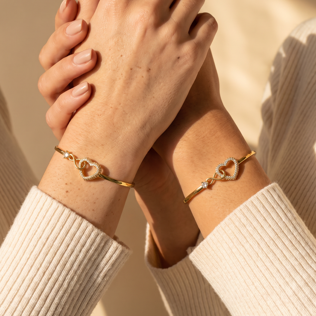 Pulsera Corazón Infinity