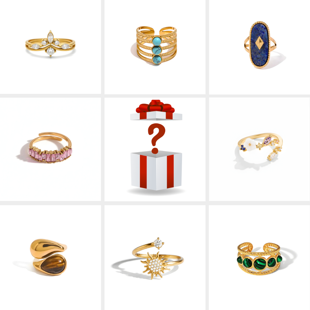 Anillo Misterioso de Regalo-Talla Ajustable