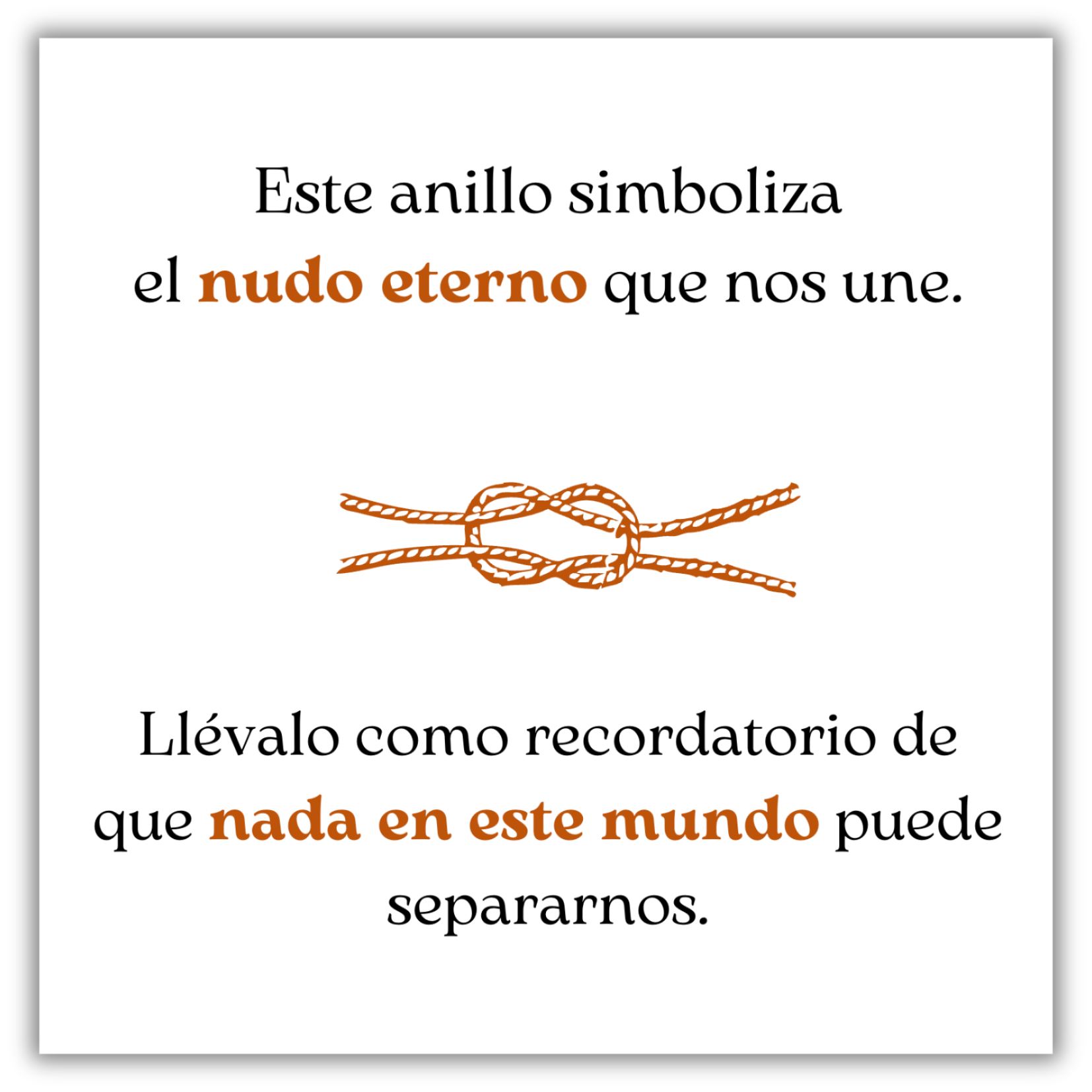 Anillo Nudo de corazón