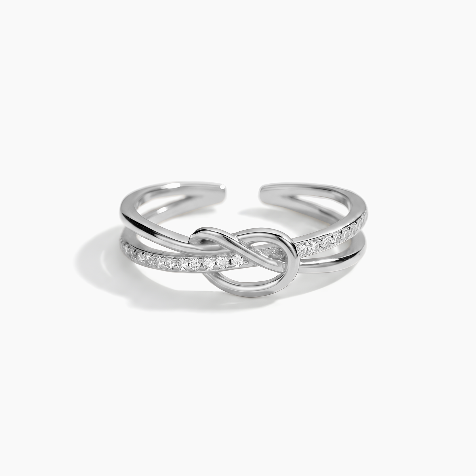 Anillo Nudo de corazón