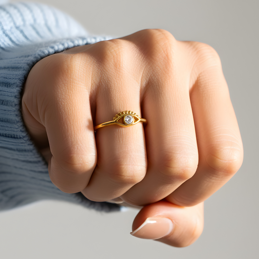 Anillo Evil Eye – Talismán