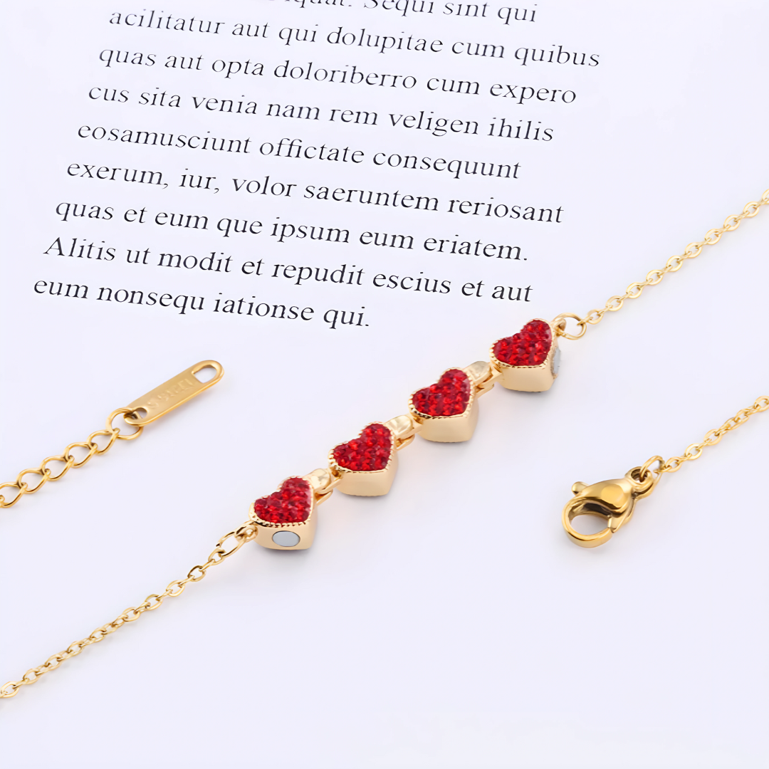 Collar Corazones de Trébol - Amor y Compromiso