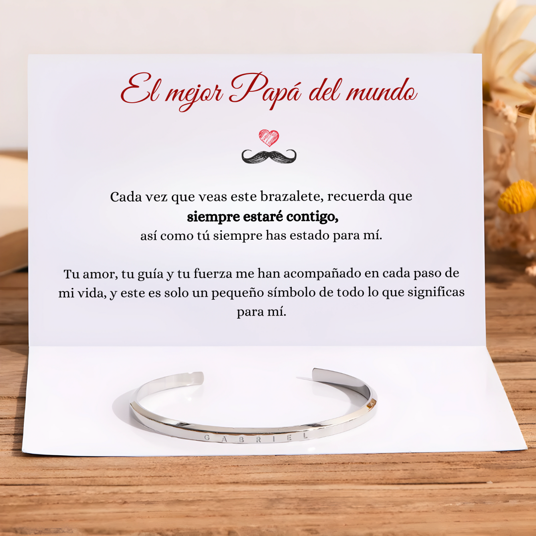 Pulsera Grabado en mi Corazón