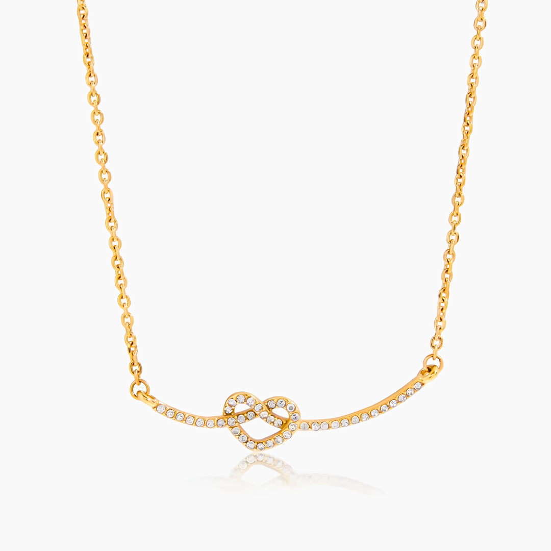 Collar Nudo de Corazón