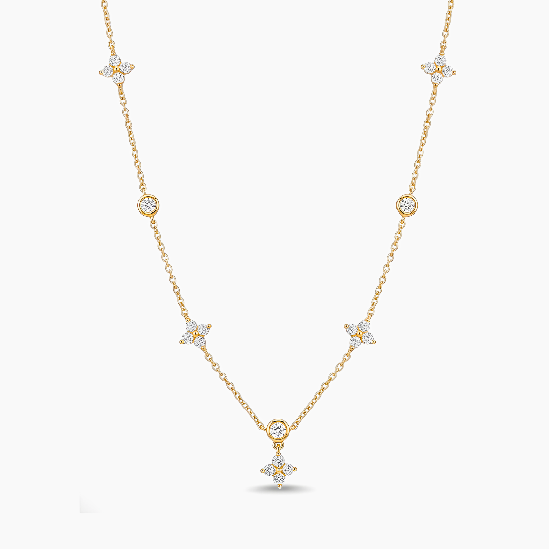 Collar Verte Florecer