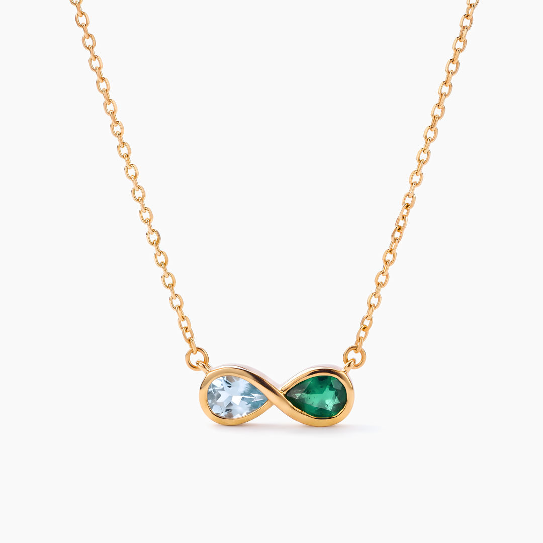 Collar Infinito – Piedras de Nacimiento