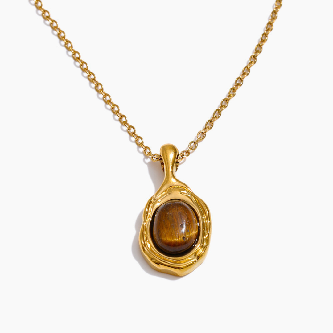 Collar Intuición – Ojo de Tigre