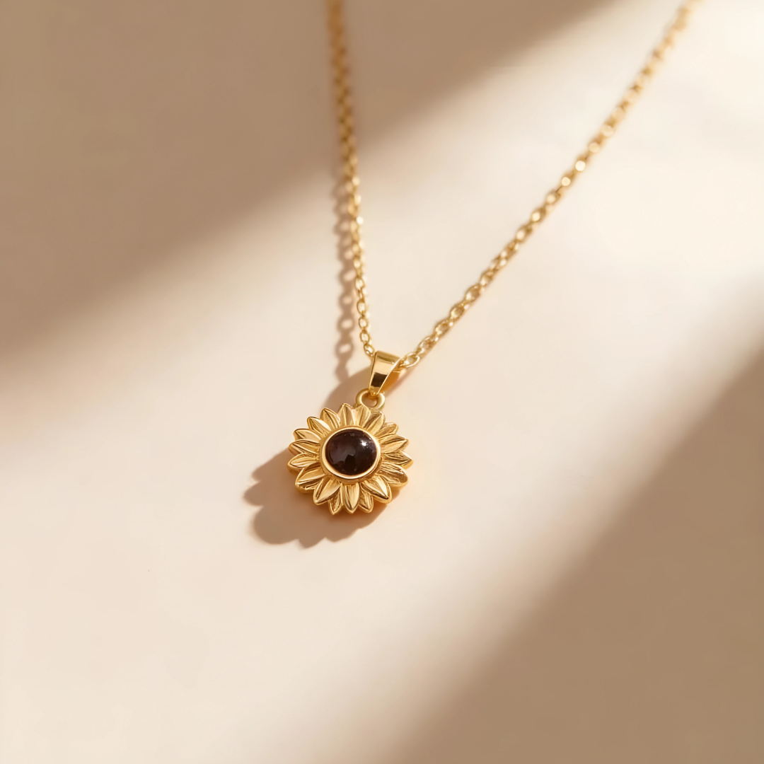 Collar Girasol de Recuerdos