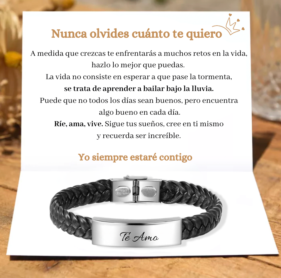 Pulsera Personalizable- Para hombre