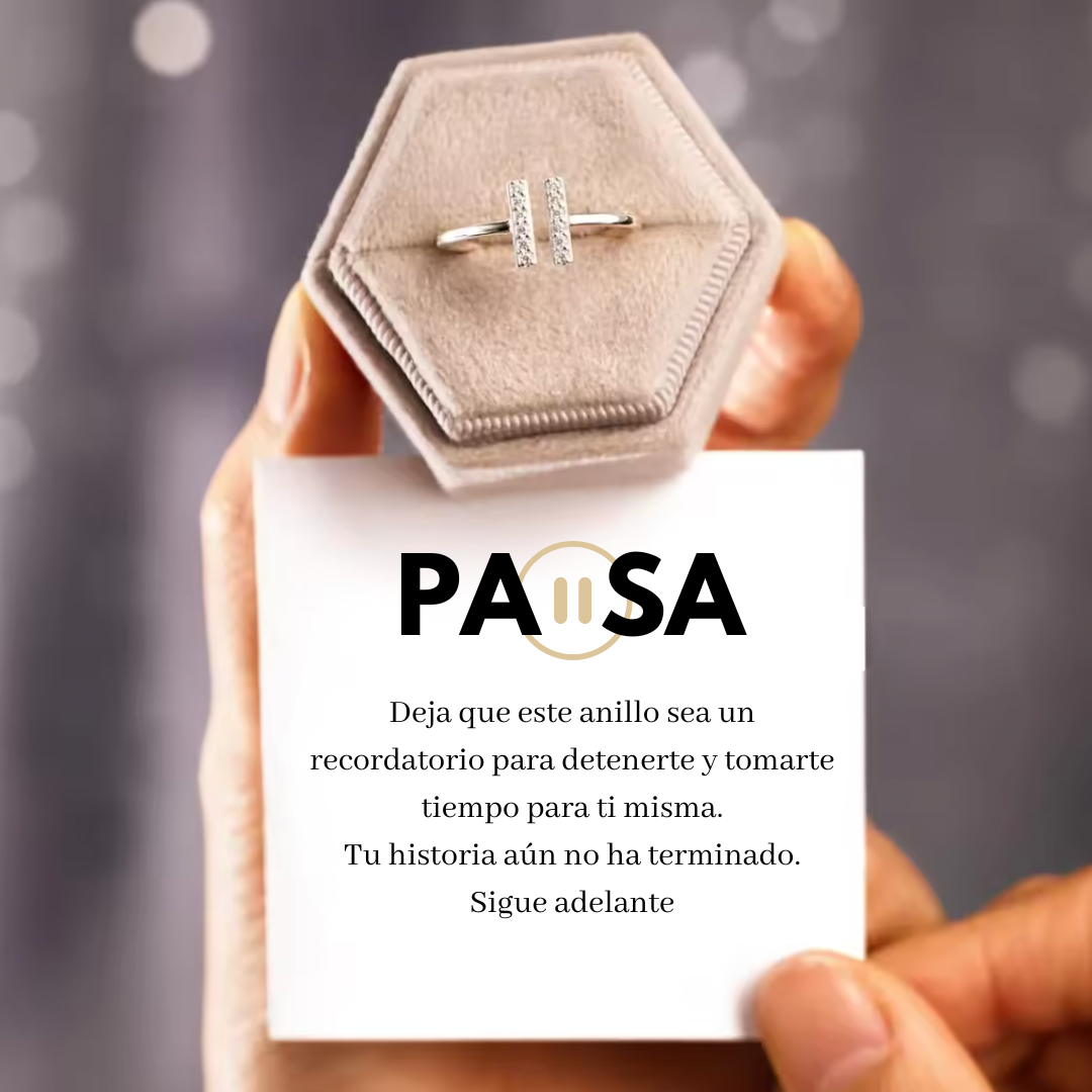 Anillo Sigue Adelante Amor Propio