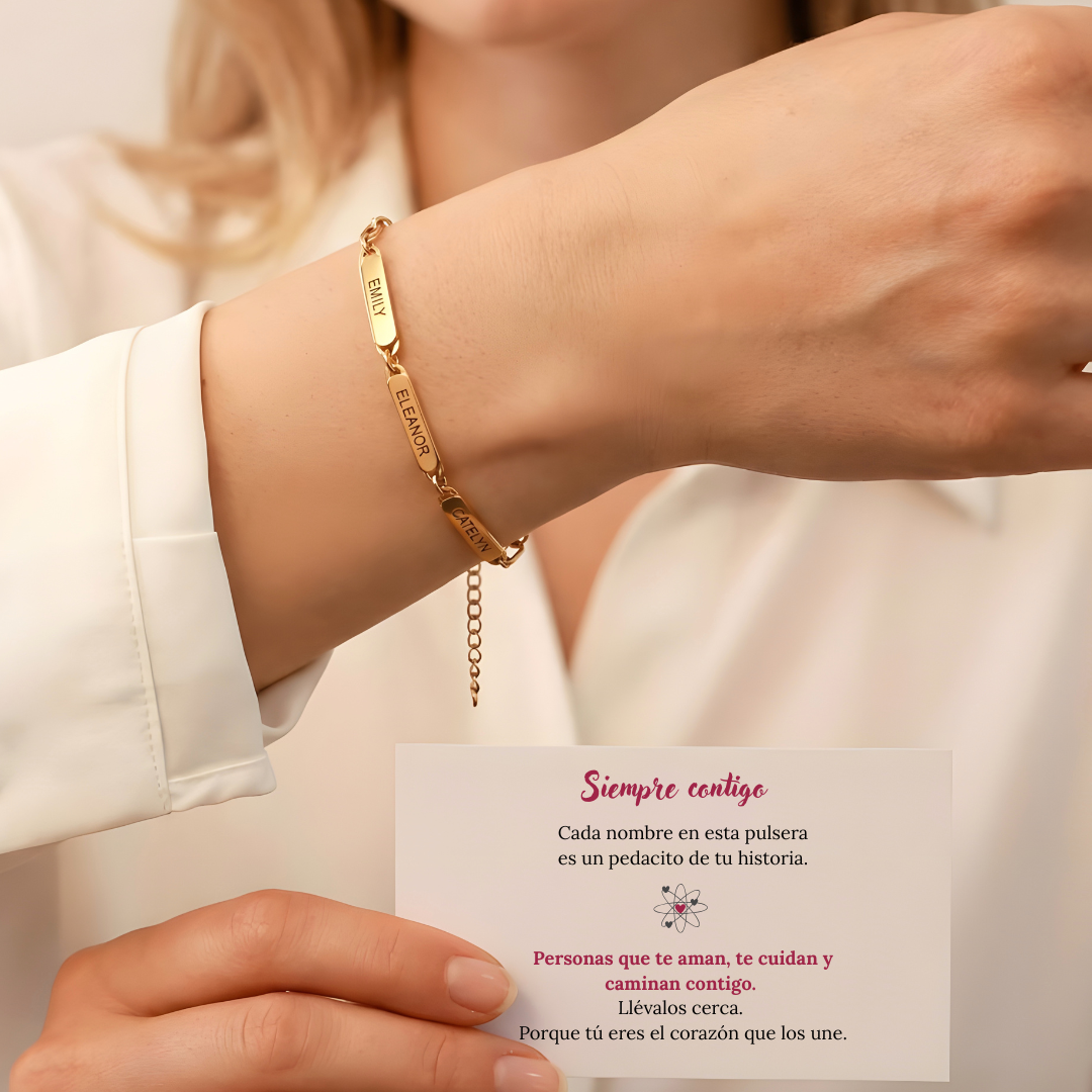 Pulsera Triple Grabado