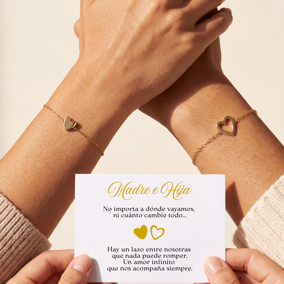 Pulseras Parte de Mi Corazón – Madre e Hija