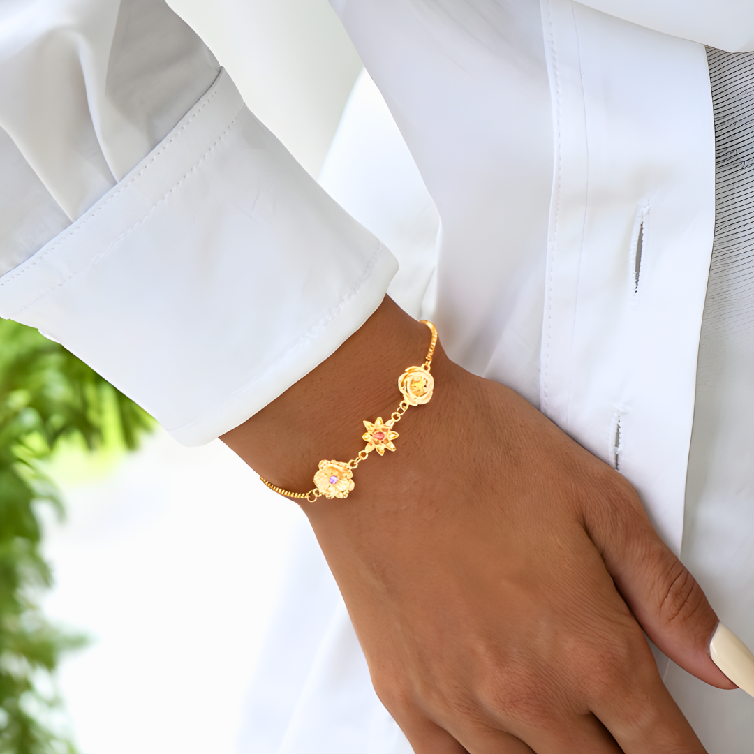 Pulsera Flores de Vida - Personalizable