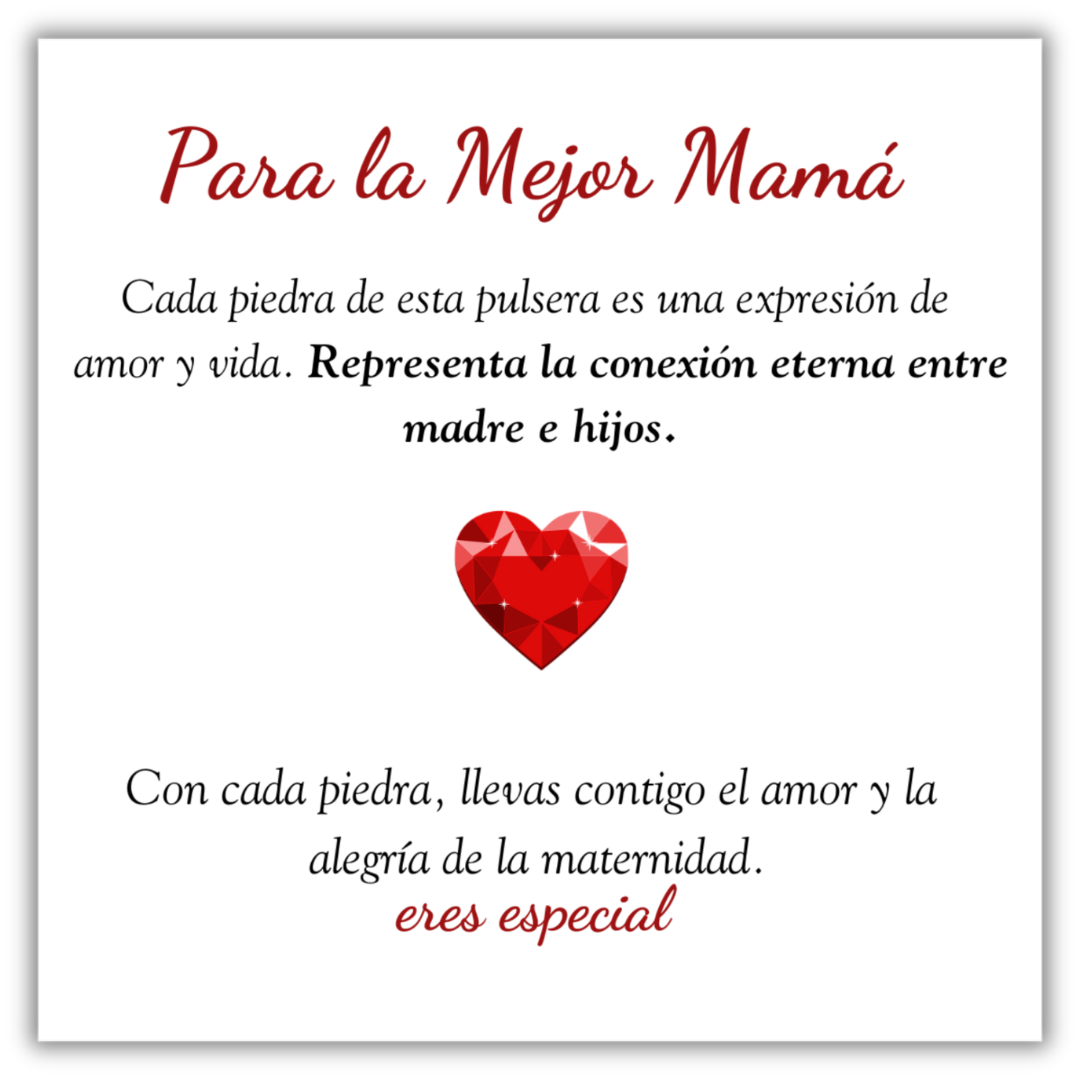 Pulsera Lazo Eterno- A mi Madre