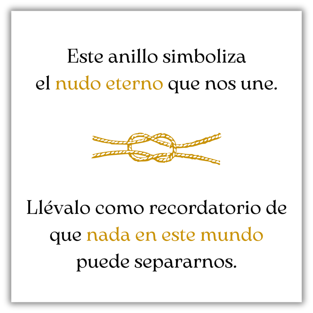 Anillo Nudo Eterno