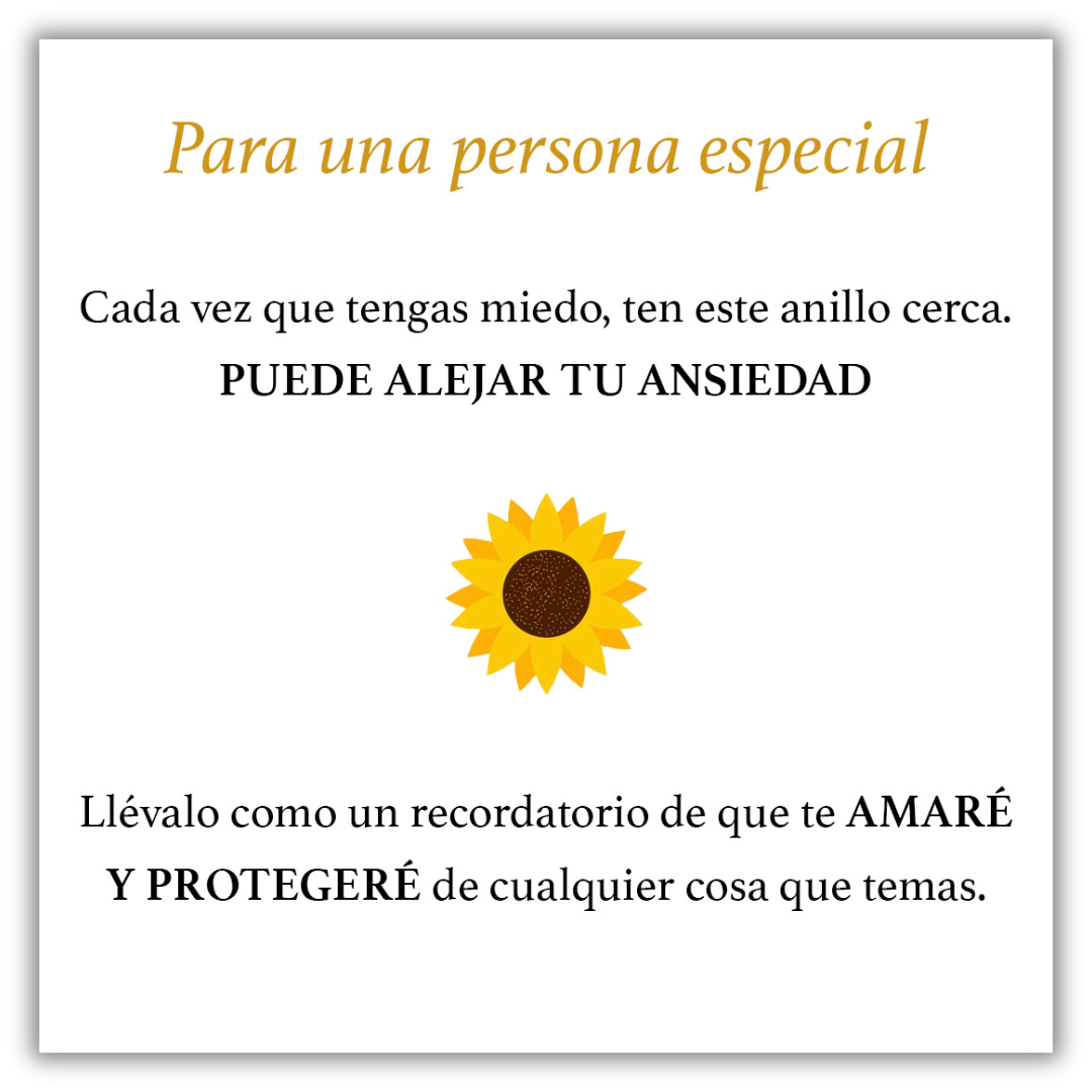Anillo Girasol