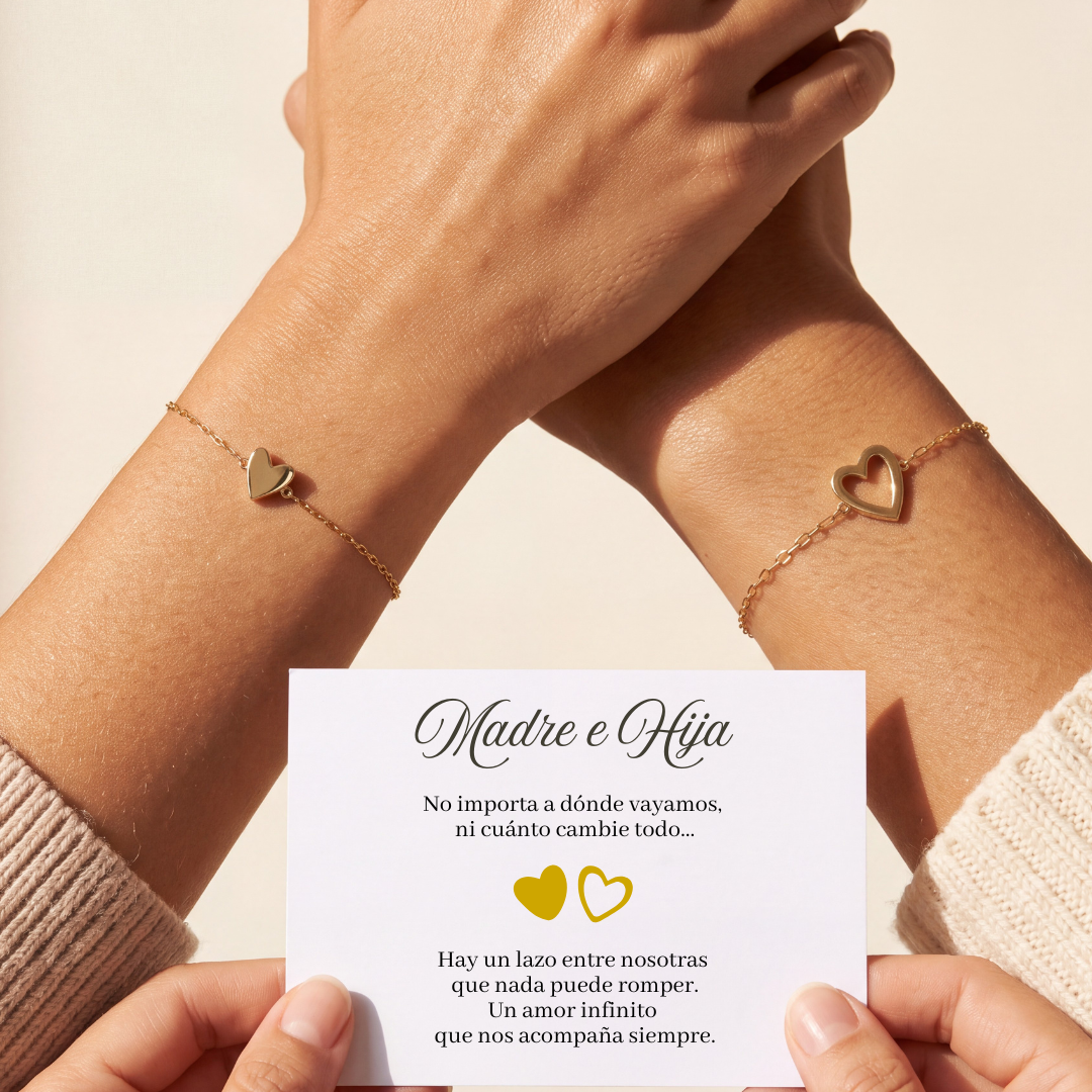 Pulseras Parte de Mi Corazón – Madre e Hija