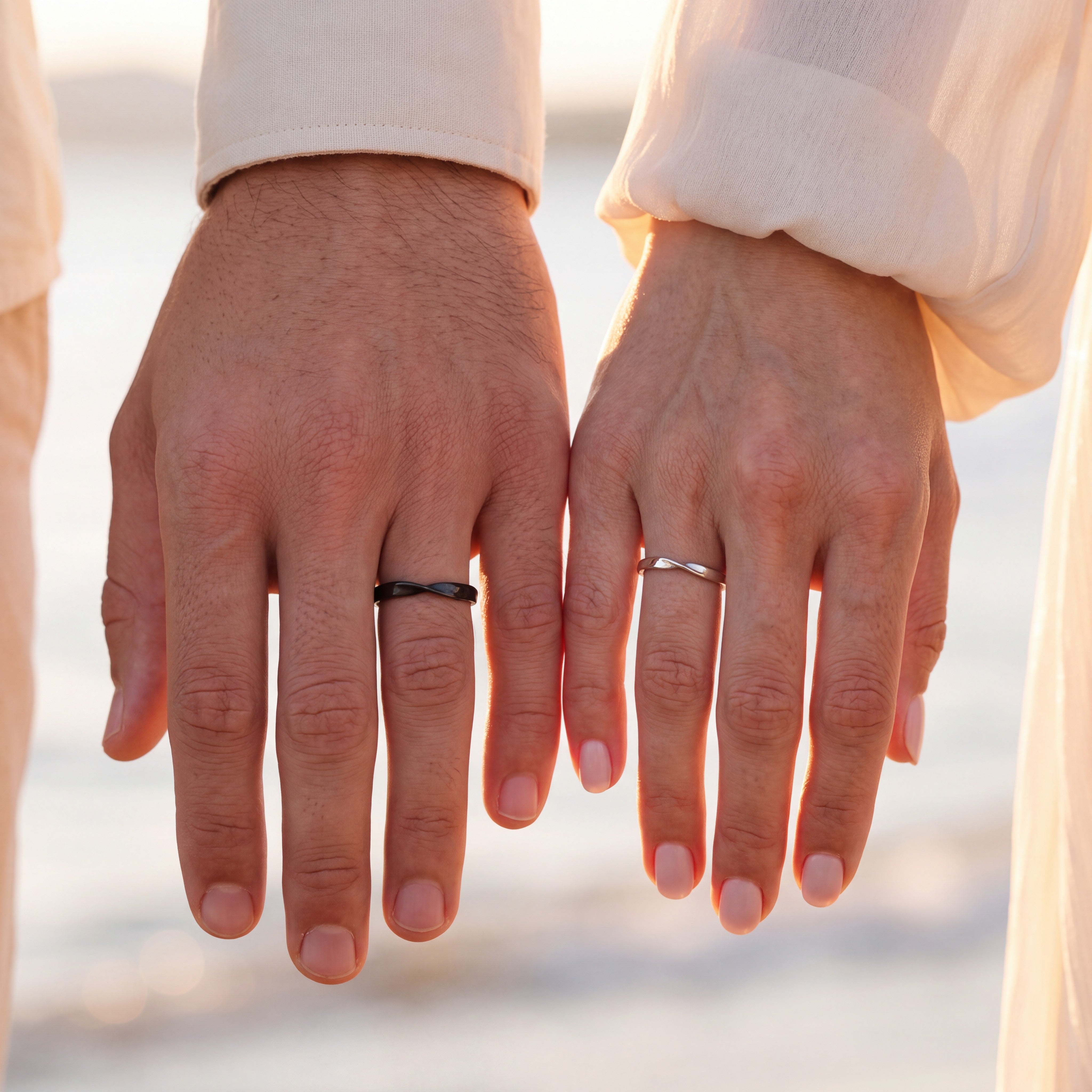 Anillo Promesa de Amor- Juego de anillos de pareja