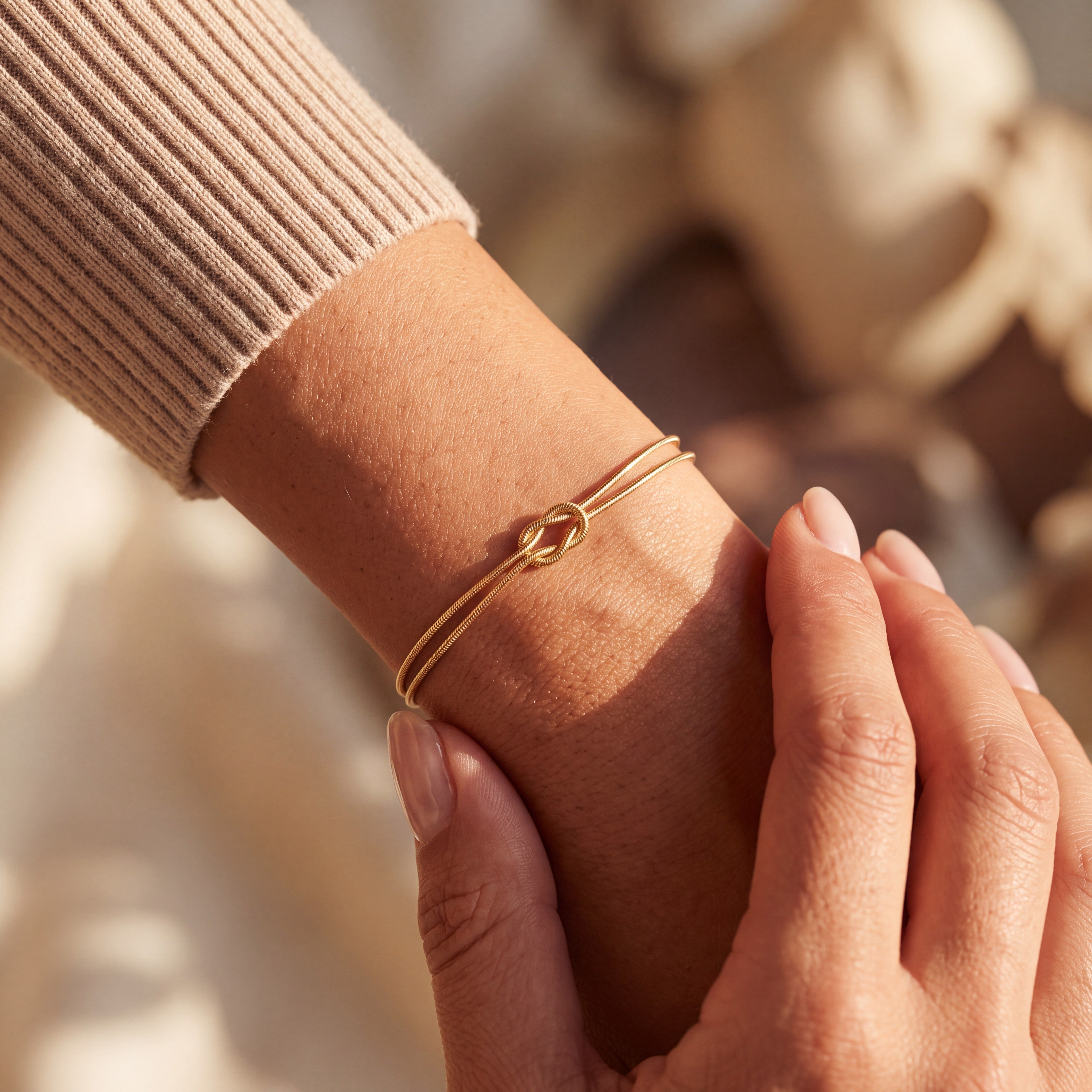 Pulsera Nudo Eterno - Tú y Yo