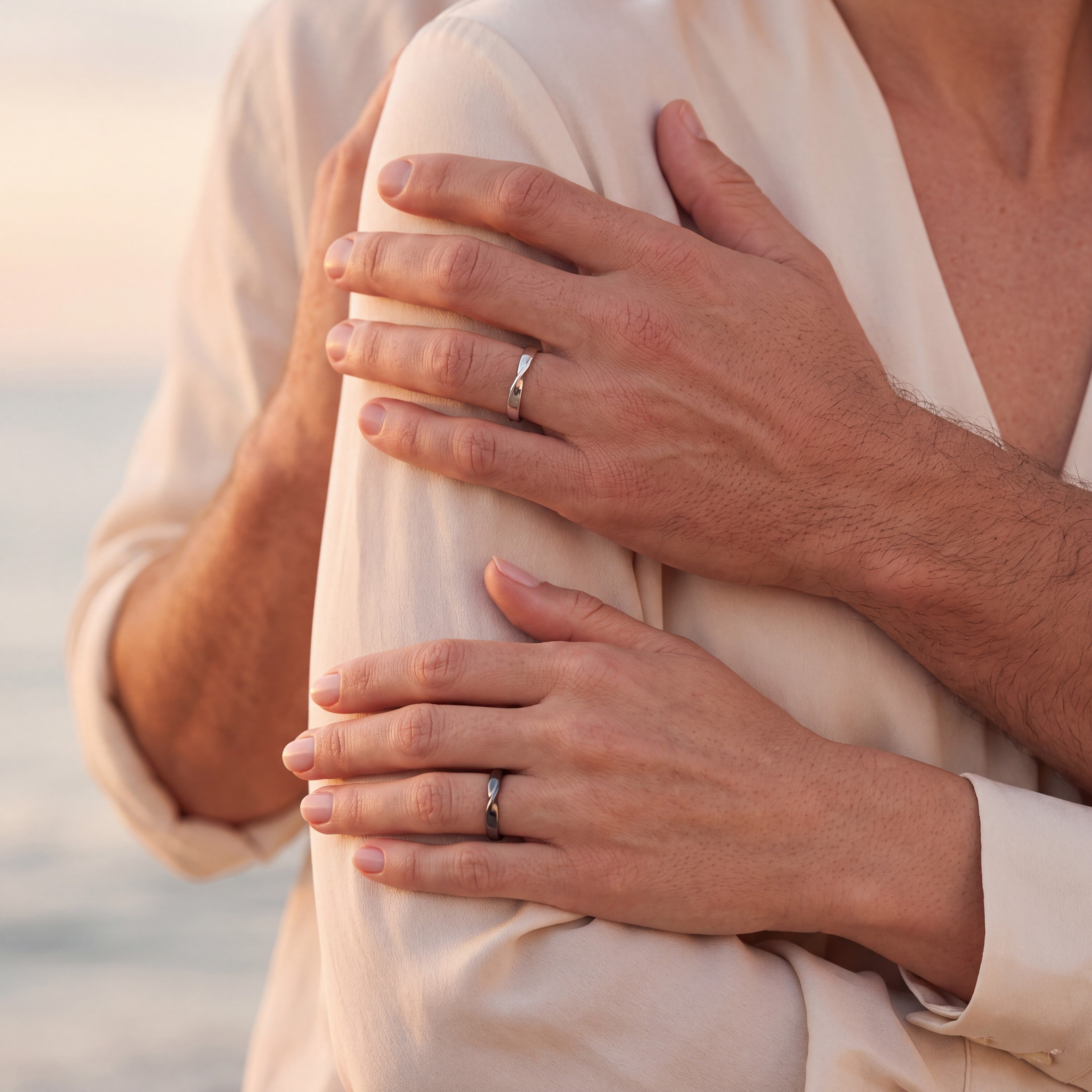Anillo Promesa de Amor- Juego de anillos de pareja