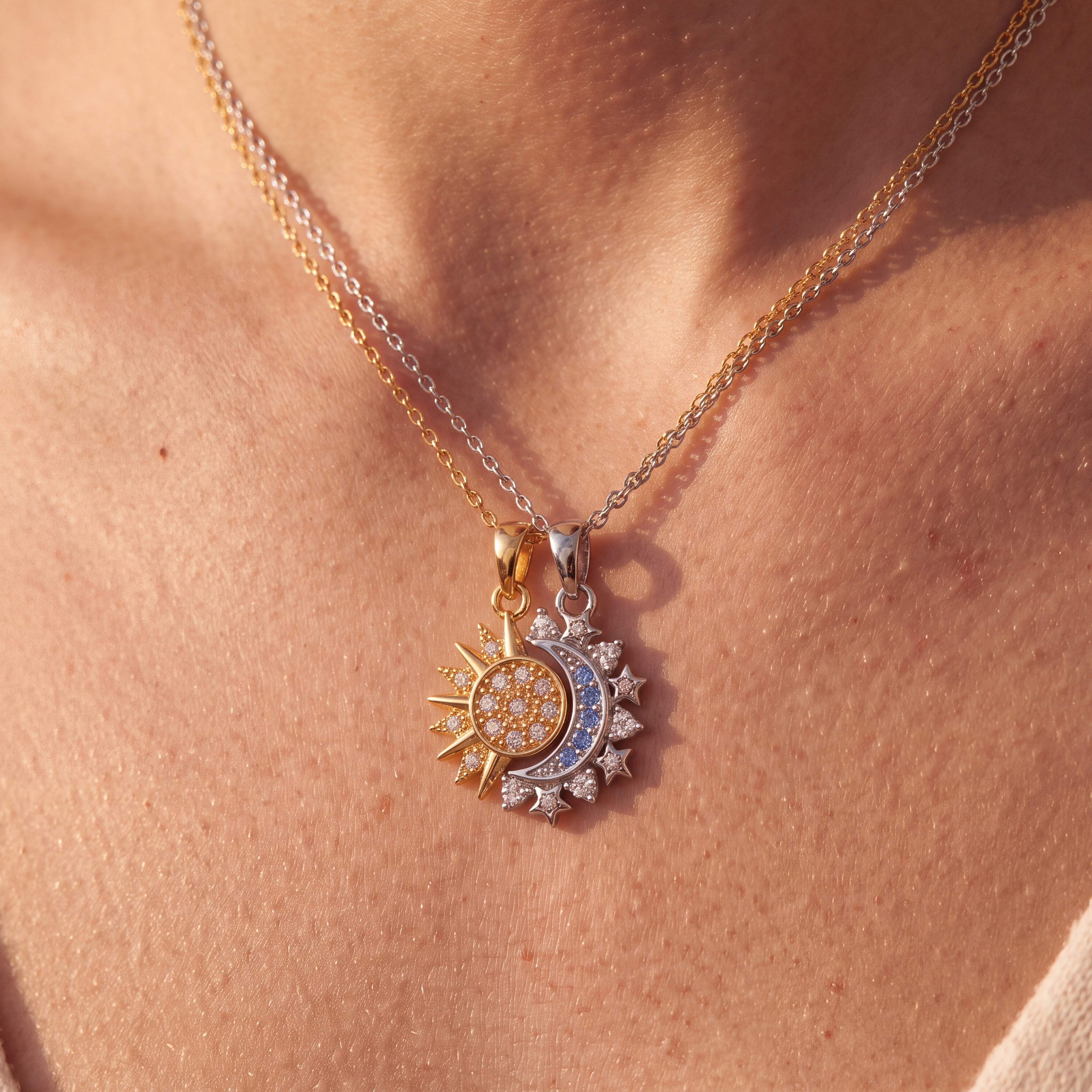Collares Sol & Luna – Tú & Yo