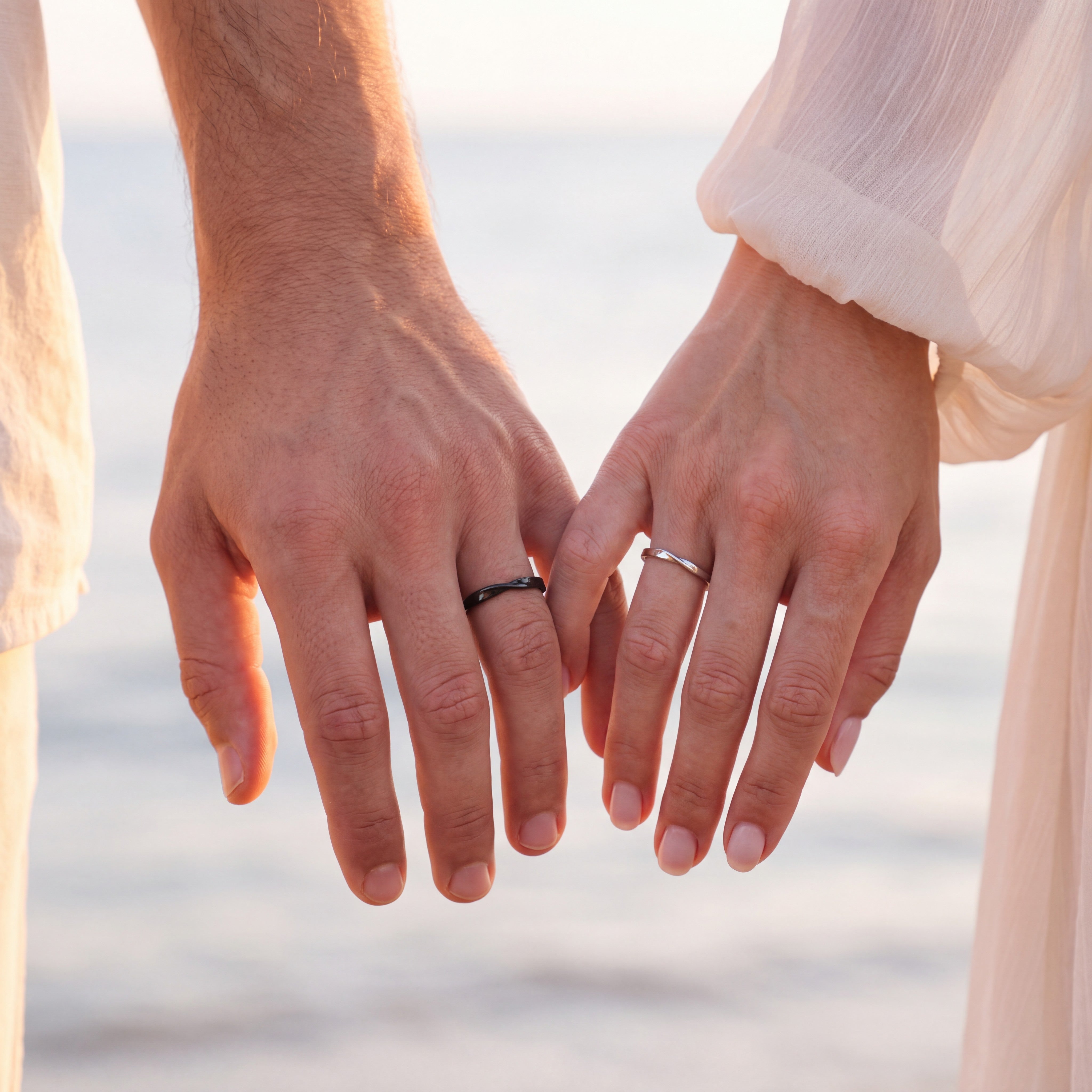 Anillo Promesa de Amor- Juego de anillos de pareja