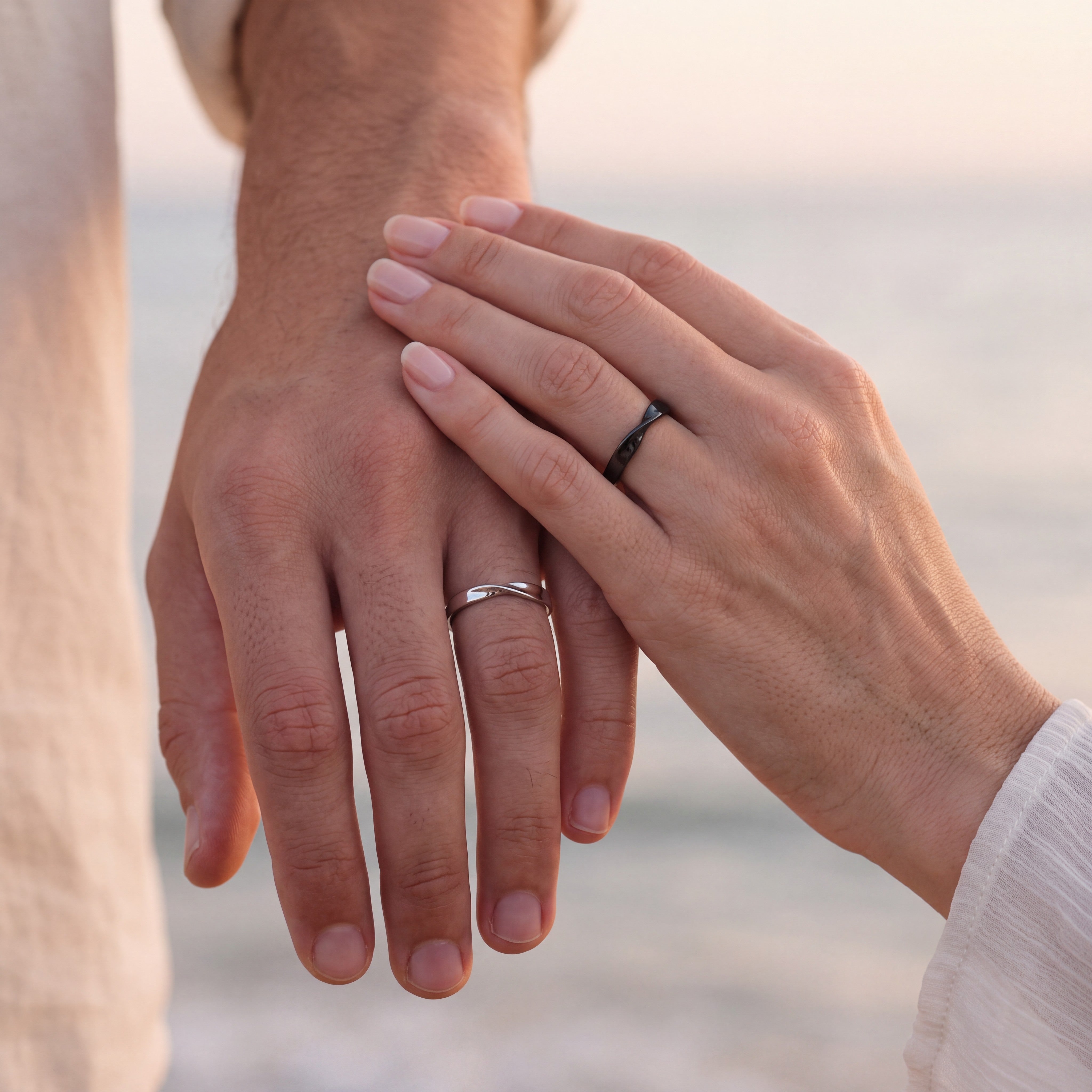Anillo Promesa de Amor- Juego de anillos de pareja