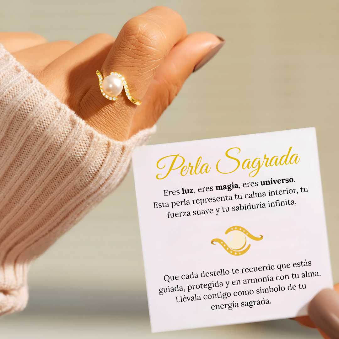 Anillo Perla Sagrada
