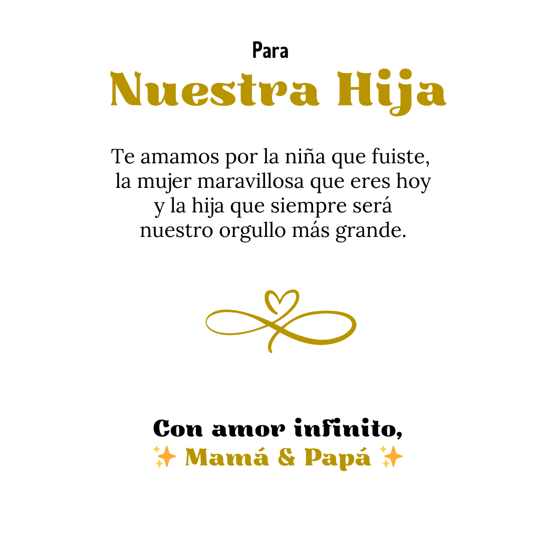 Collar Amor Infinito – Para Mi Hija