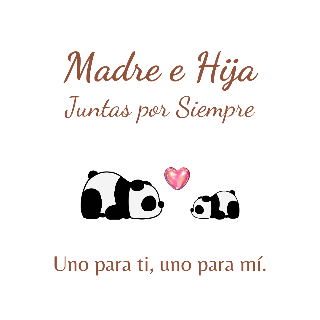 Anillo Panda - Madre & Hija