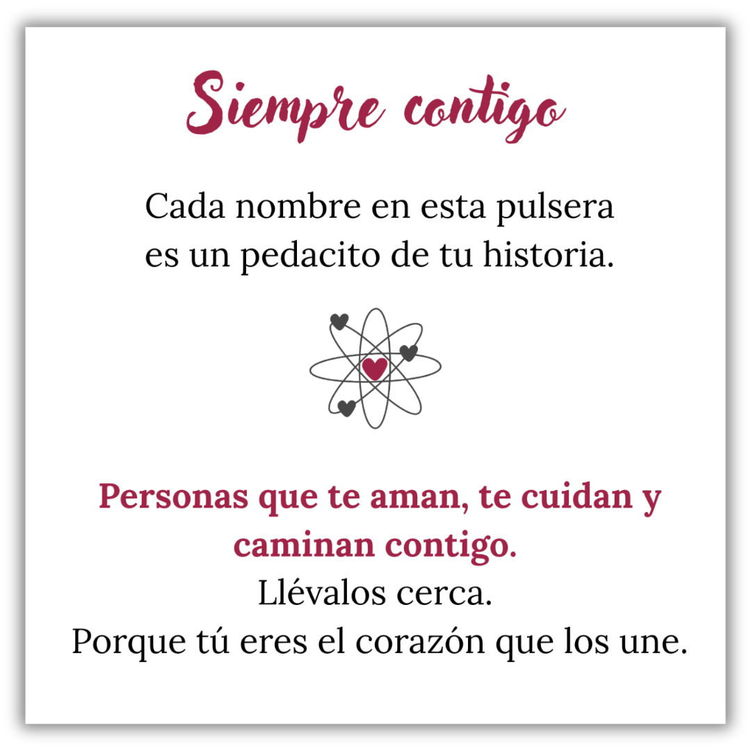 Pulsera Triple Grabado