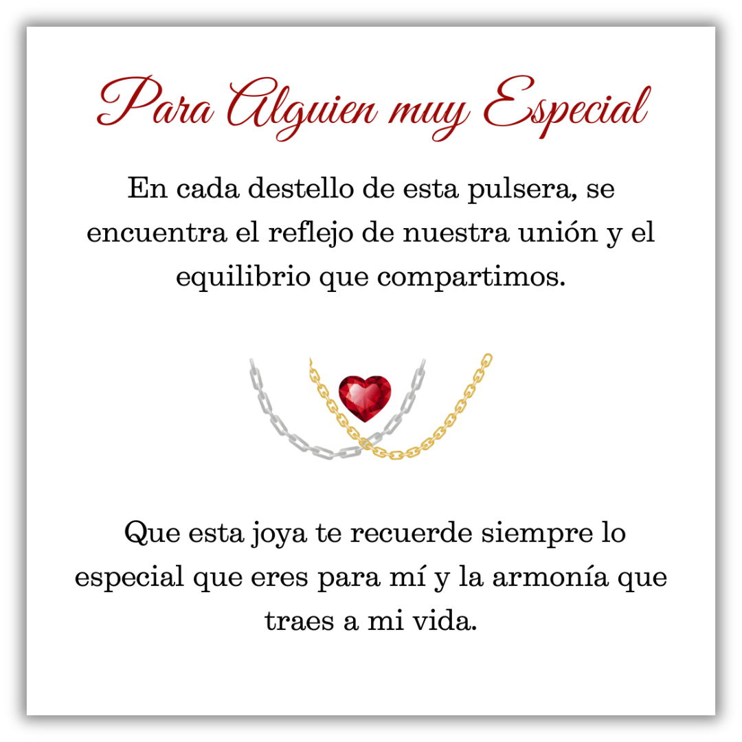 Pulsera Armonía - Amor y Amistad