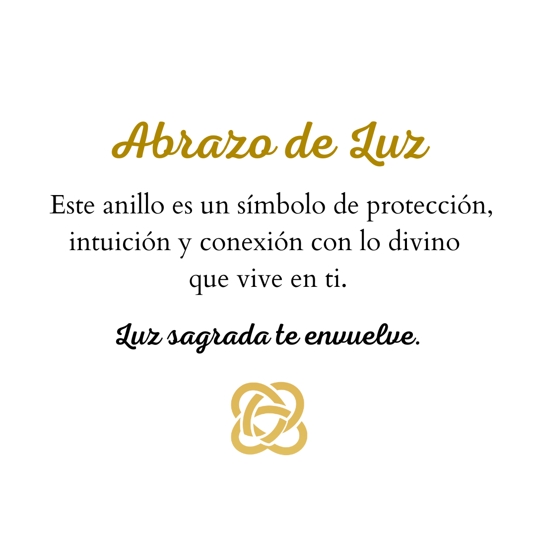 Anillo Abrazo de Luz