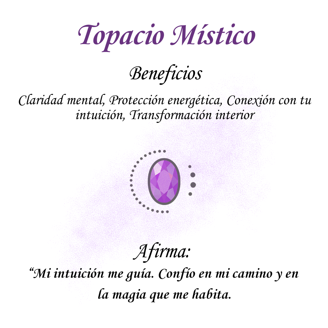 Anillo Topacio Místico