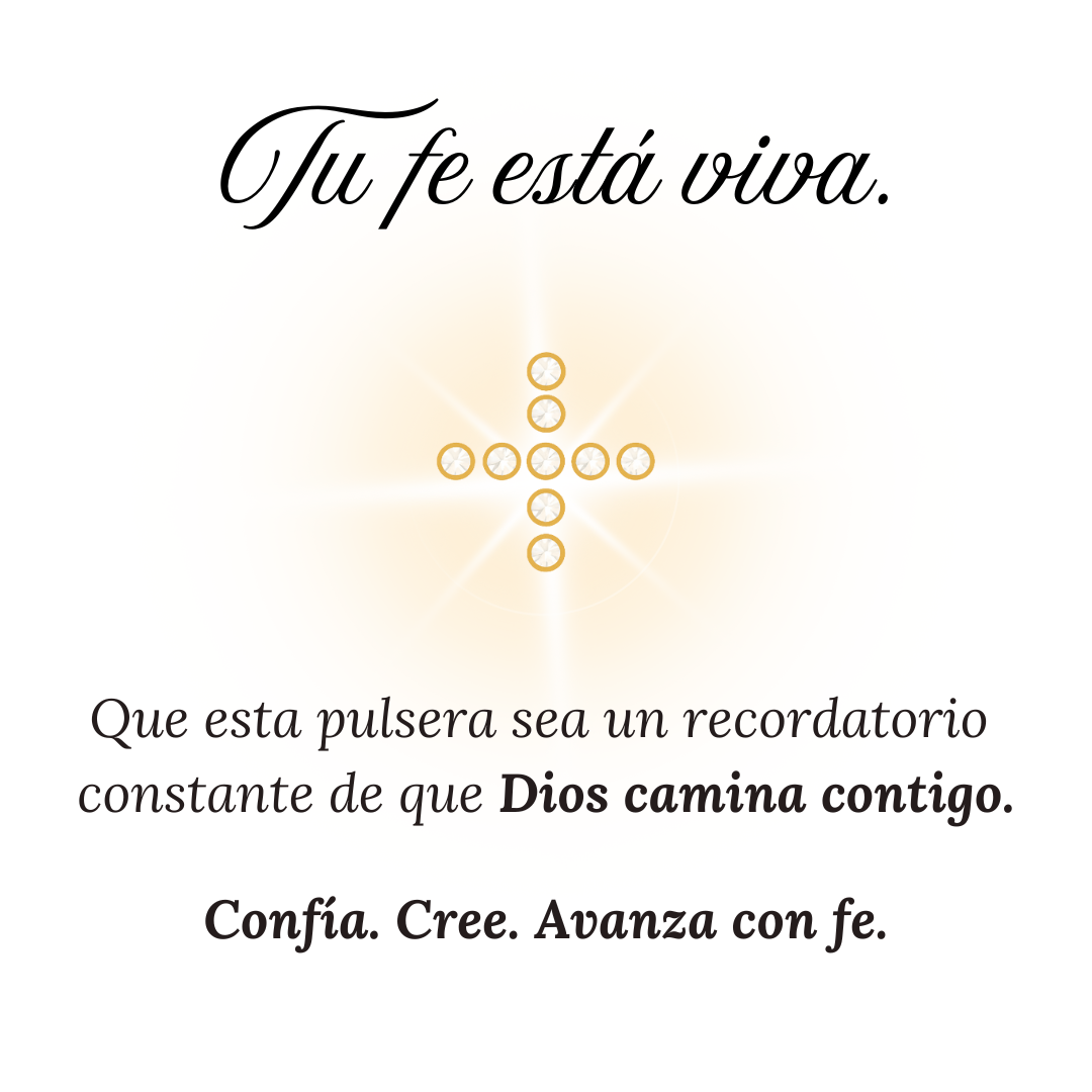 Pulsera Fe Viva