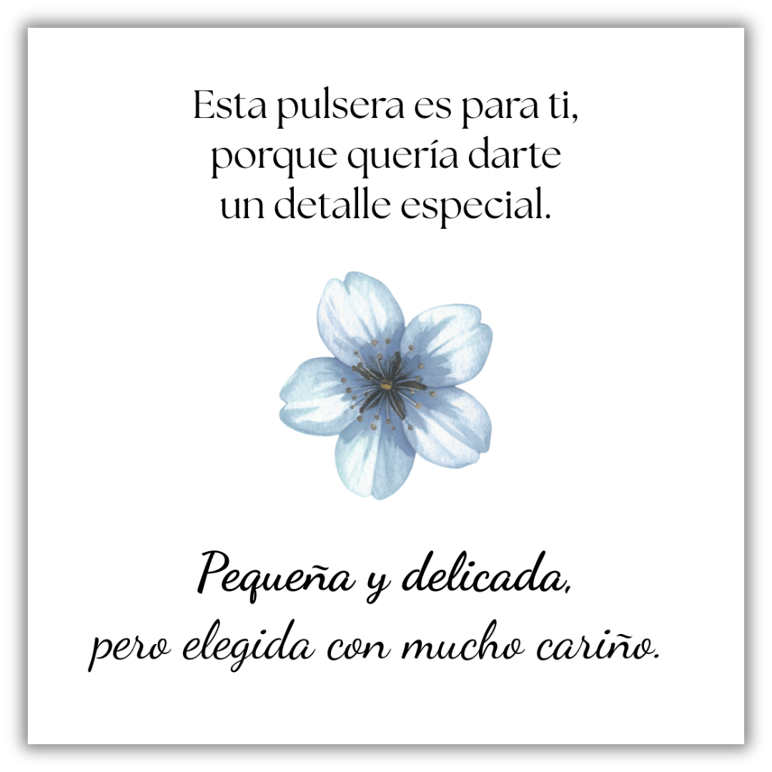 Pulsera Flora
