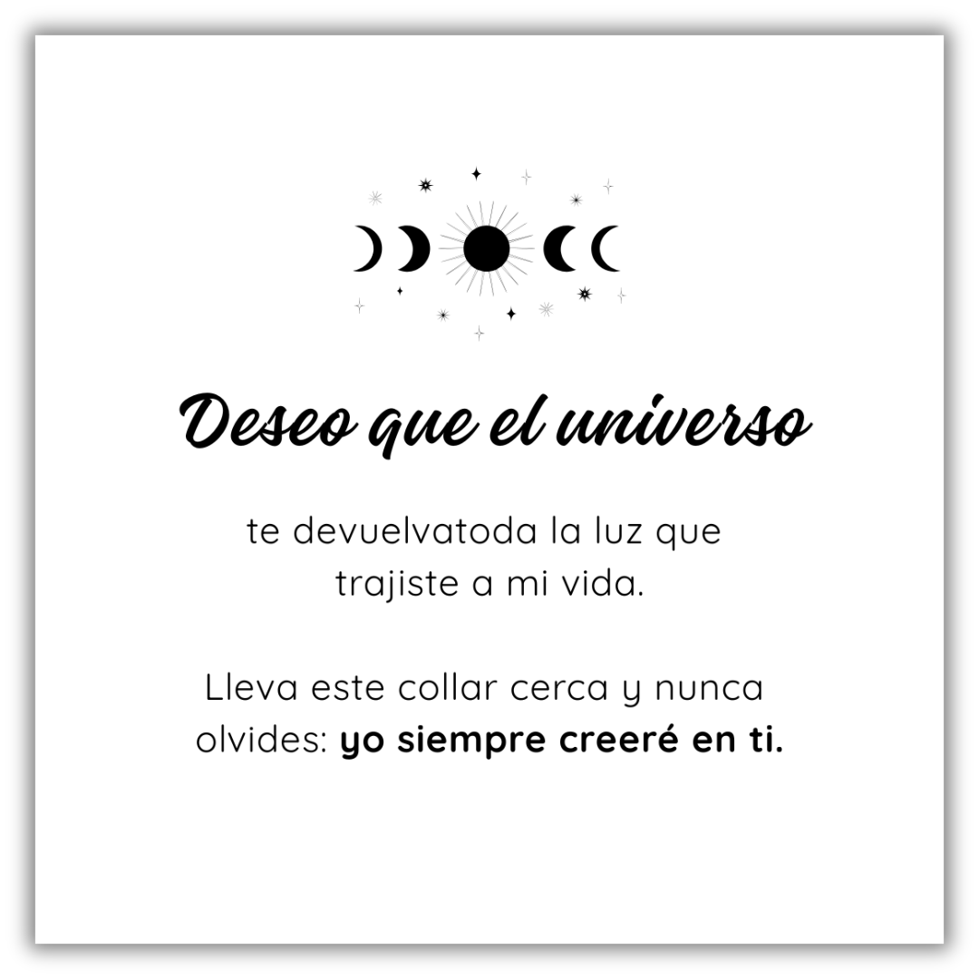 Collar El Universo a Tu Favor