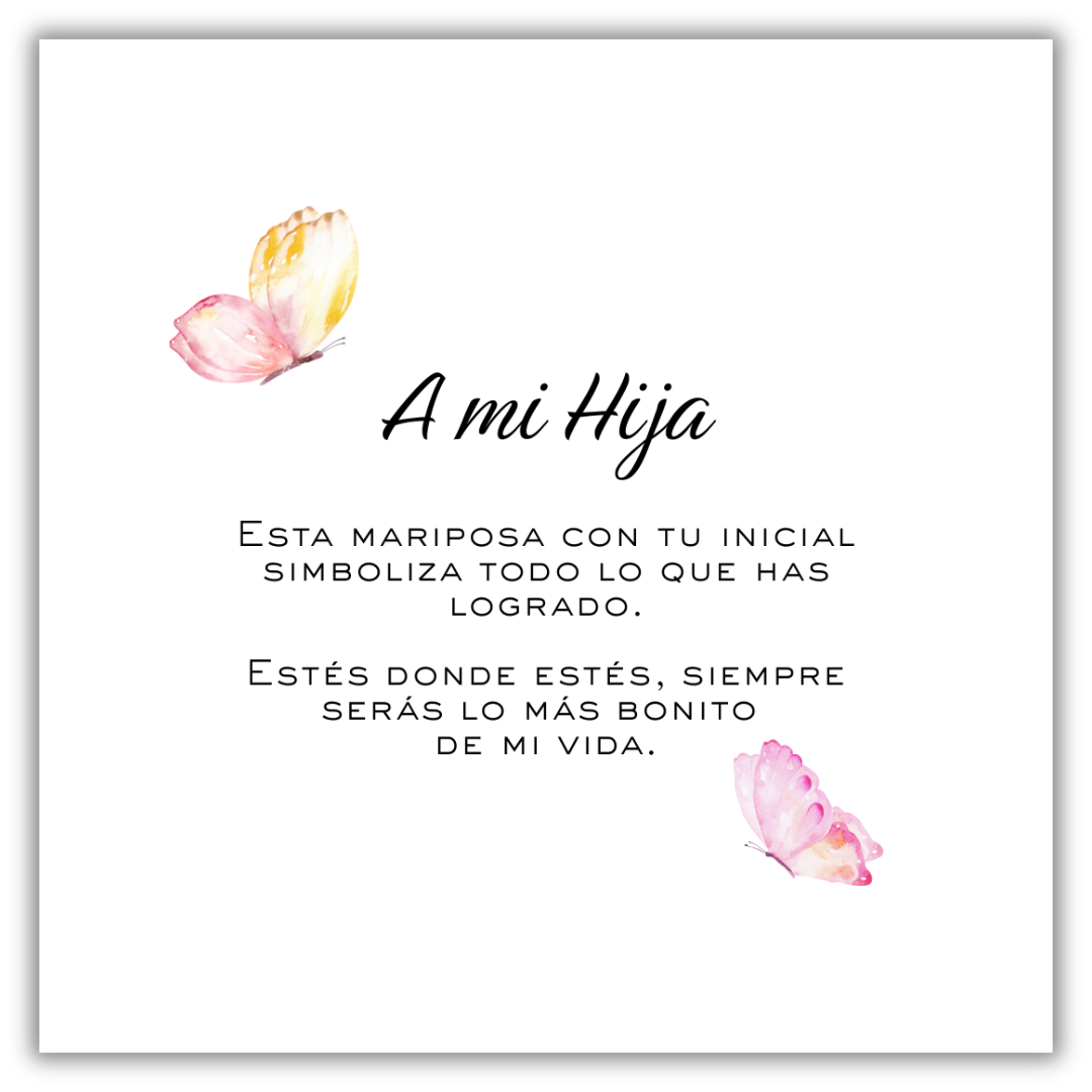 Collar Mariposa de Mi Vida