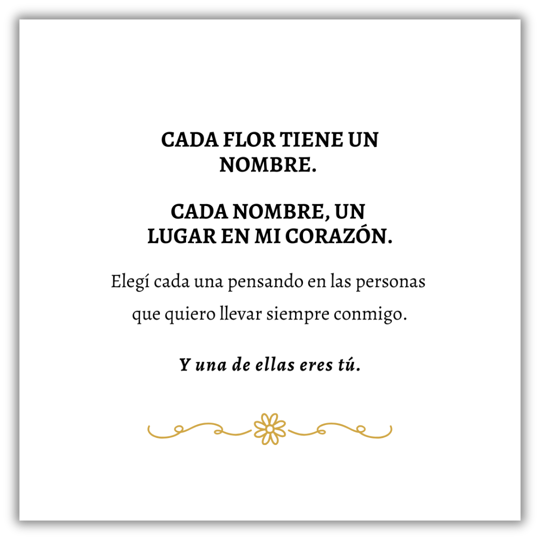 Collar Una Flor Como Tú
