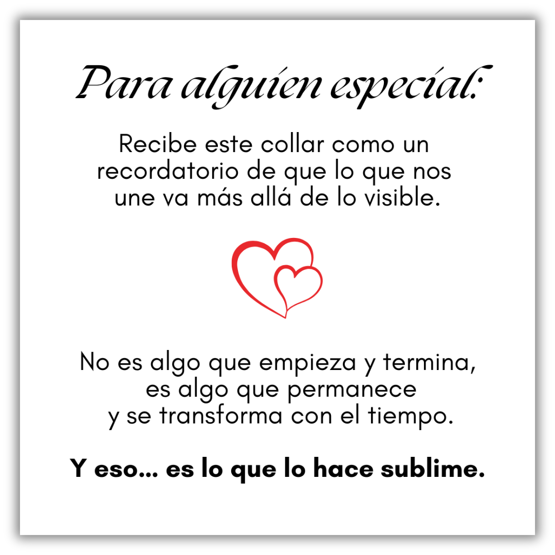 Collar Amor Sublime