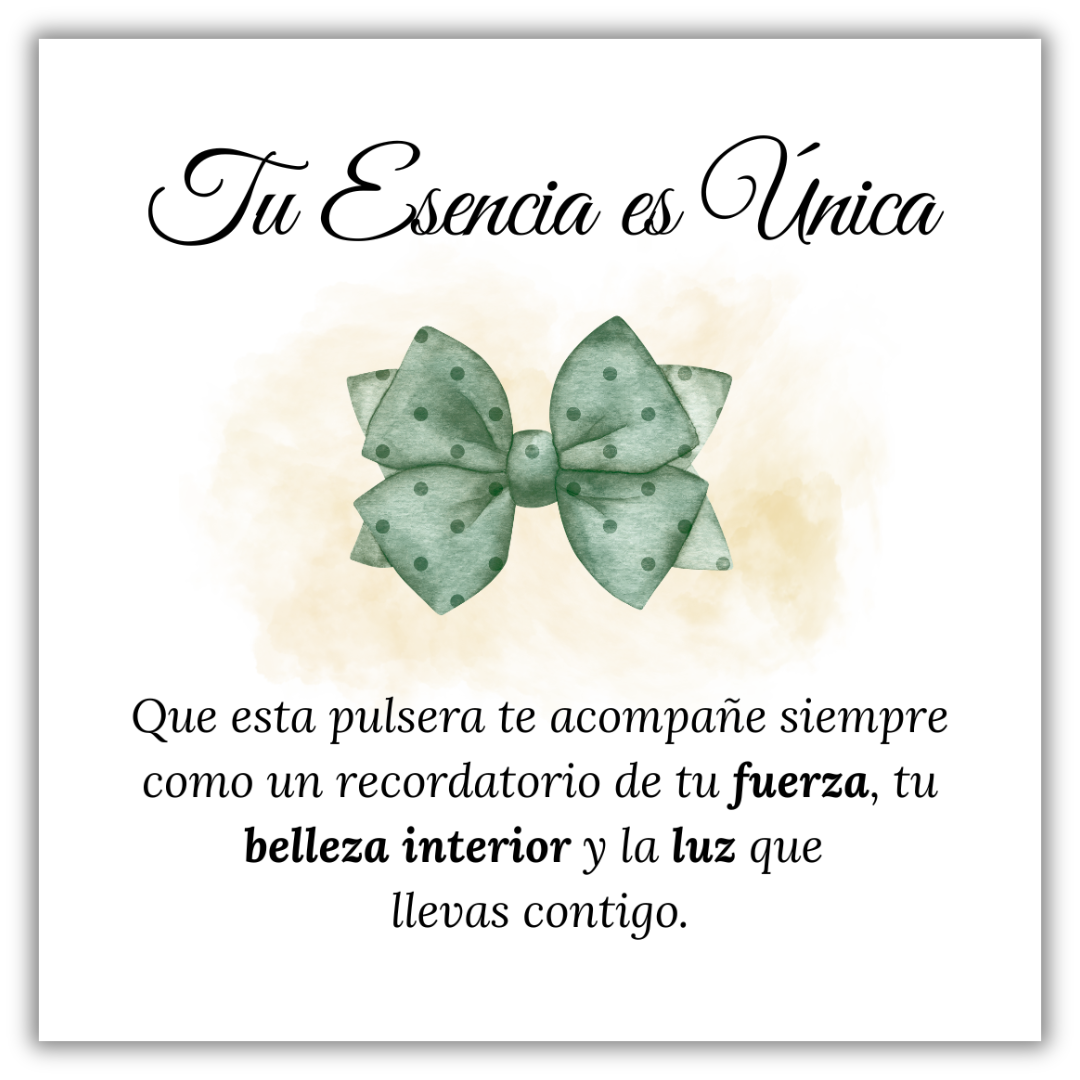 Pulsera Esencia Esmeralda