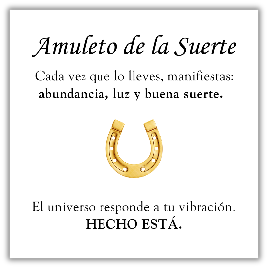 Pulsera Amuleto de la Suerte