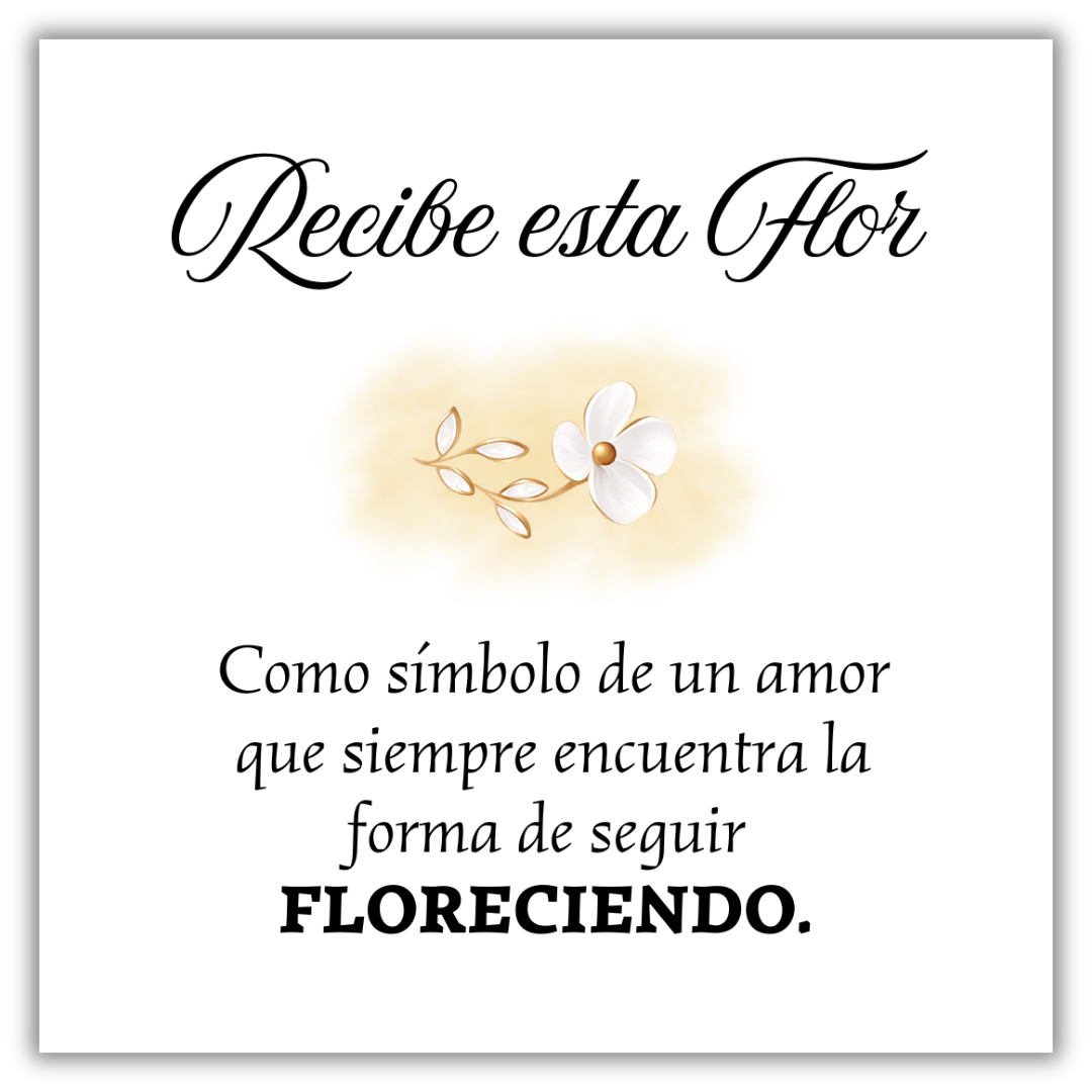Anillo Amor que Florece