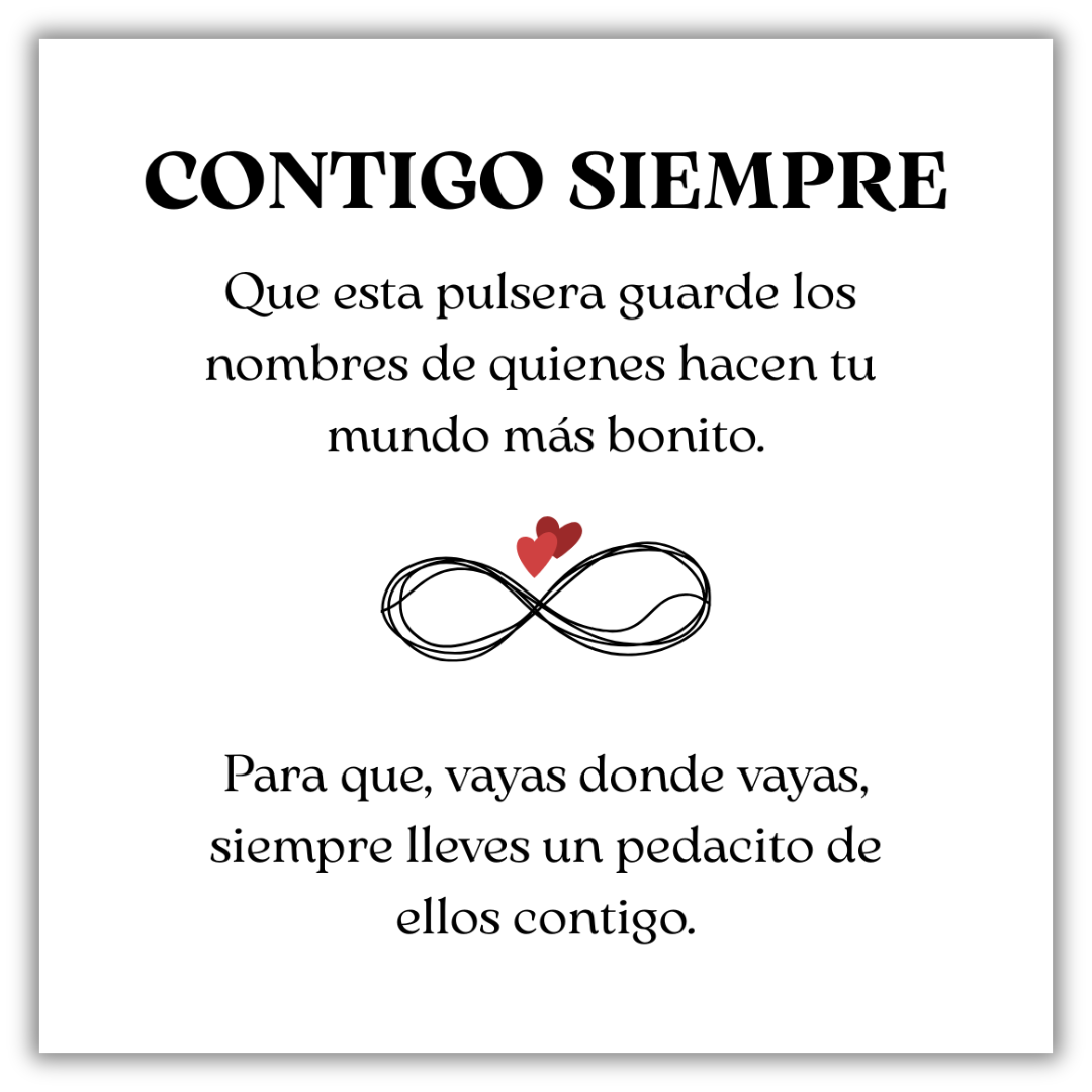 Pulsera Tennis - Contigo Siempre