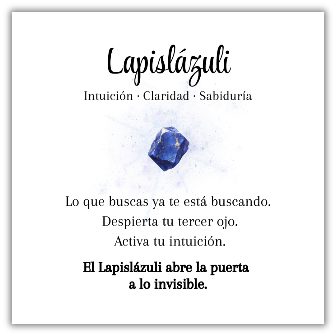 Anillo Talismán Lapislázuli