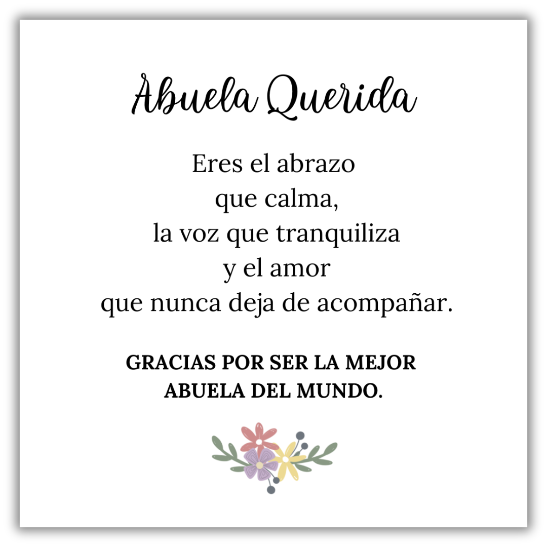 Pulsera Abuela Querida
